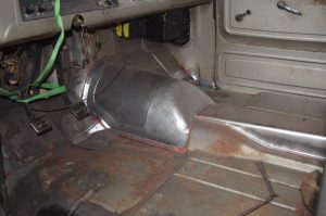 1965 Chevy C10 new fabricated firewall