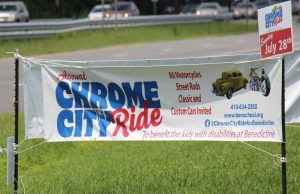 chrome city ride banner